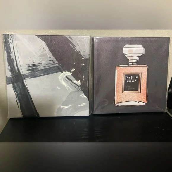 Wall Art- Fashion theme - set of 5-New - Picture 2 of 16